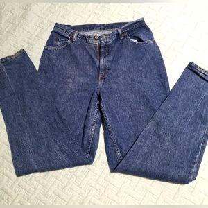 Ladies Lee Jeans, Sz 14L (long, 33"), Rise 12"